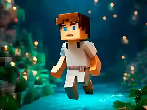 Laro Noobik Parkour in a Cave! online