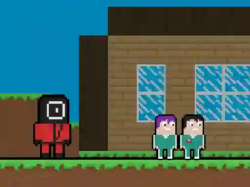 Laro Squid Escape But Blockworld online