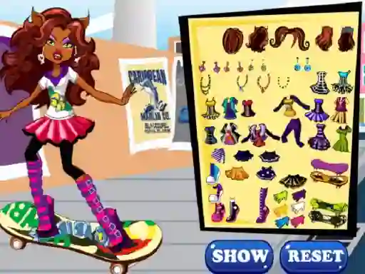 Laro Clawdeen skates online
