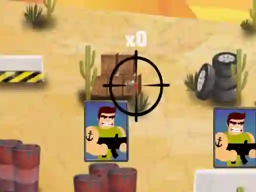 Laro 2D War Friends Shooting online
