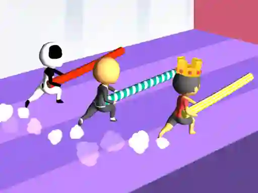 Laro Pole Vault Jump Stick Race online