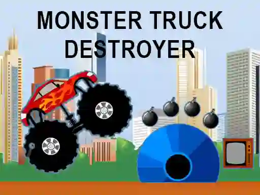 Laro Monster truck destroyer online
