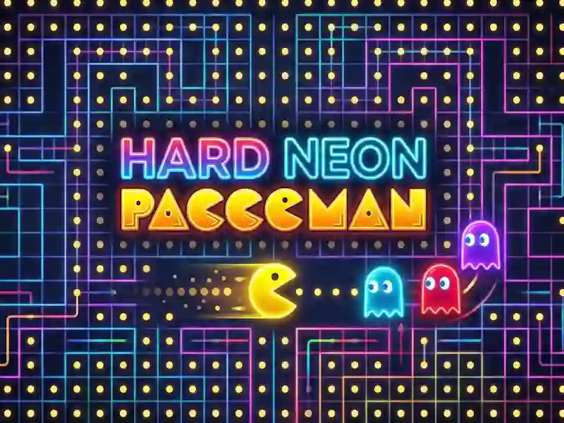 Laro hard neon paccoman online