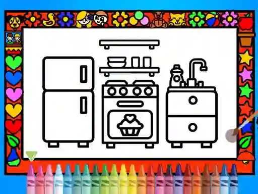 Laro Color and Decorate Rooms online