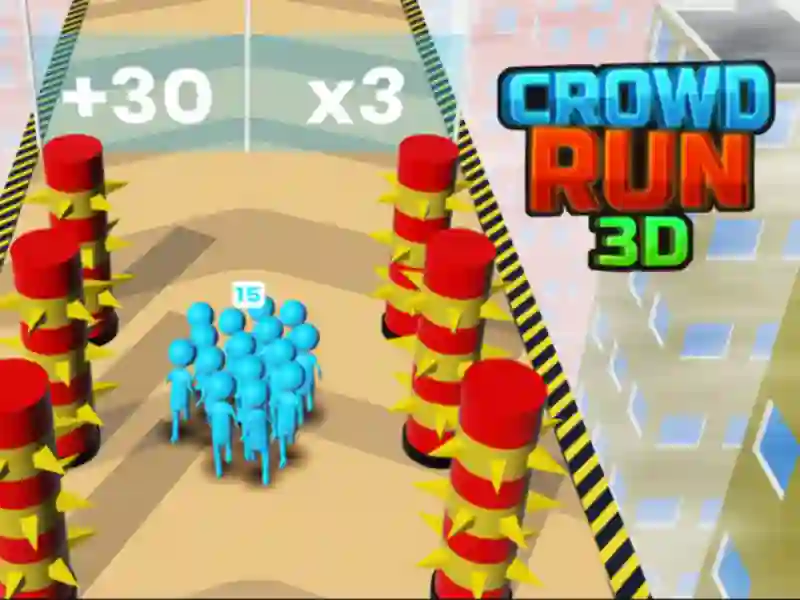 Laro Crowd Run 3D online