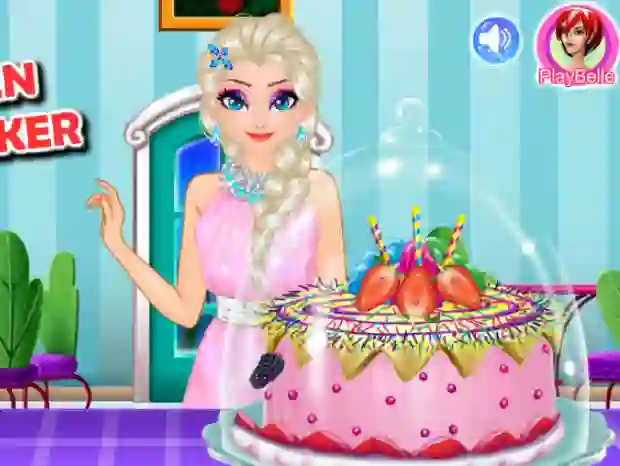 Laro Ice queen royal baker online