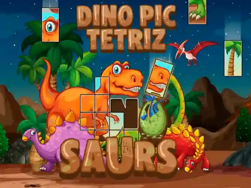 Laro Dino Pic Tetriz online