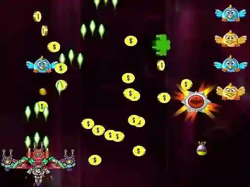 Laro Space Attack Chicken Invaders online