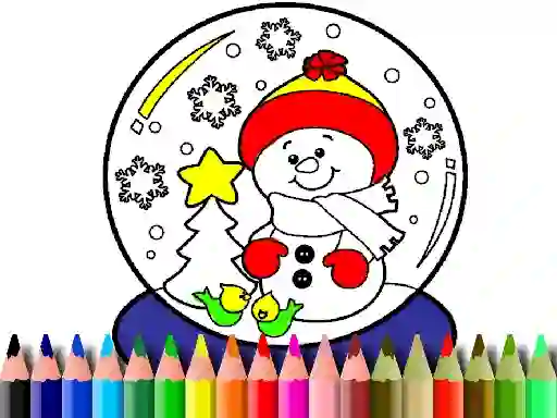 Laro Back To School: Christmas Coloring Book online