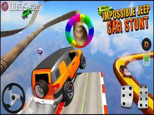 Laro GT Jeep Impossible Mega Dangerous Track online