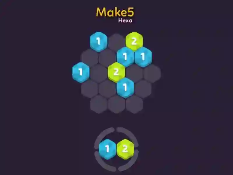 Laro Make 5 Hexa online