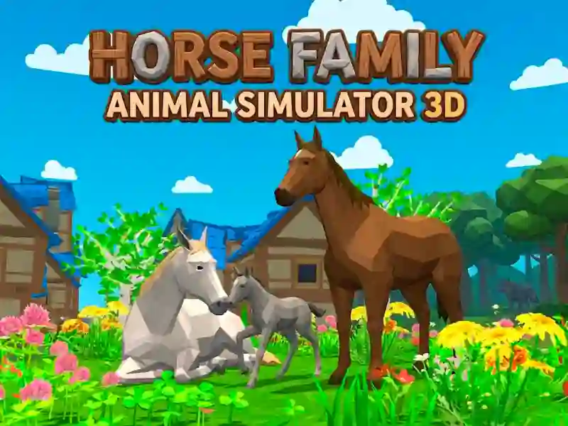 Laro Horse Family Animal Simulator 3D online