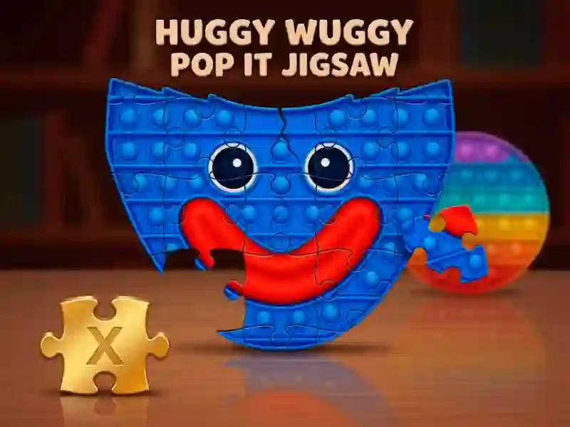 Laro Huggy Wuggy Pop It Jigsaw online