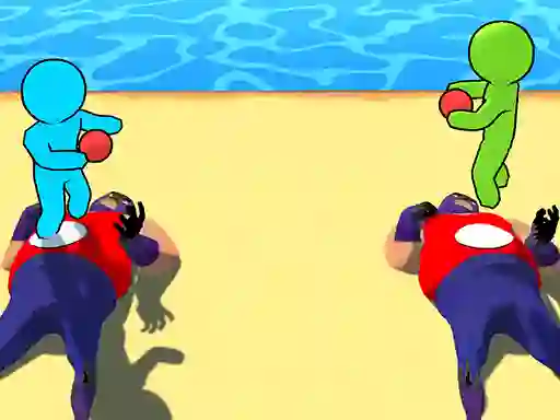 Laro Dodge Ball Jump online