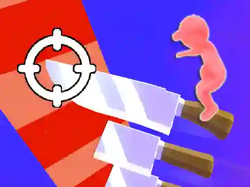 Laro Throw Knife 3D online