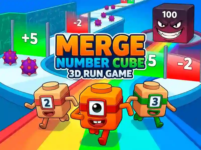 Laro Merge Number Cube 3d Run Game online