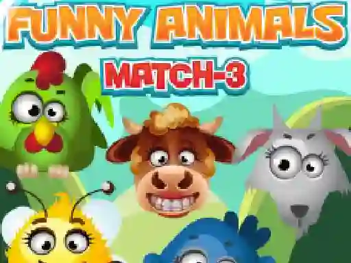 Laro Funny Animals Match 3 online