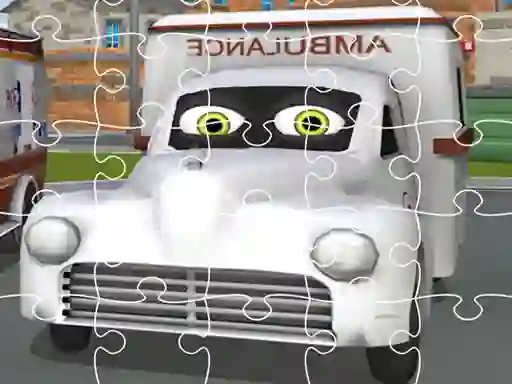 Laro Ambulance Trucks Jigsaw online
