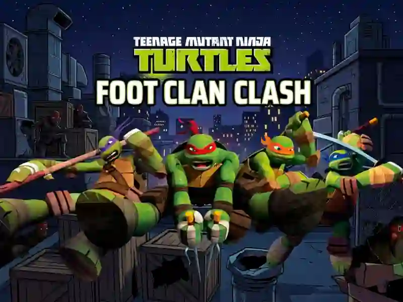 Laro Teenage Mutant Ninja Turtles Foot Clan Clash online