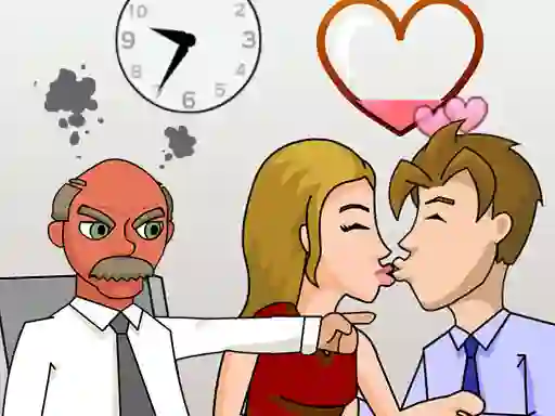 Laro Secret Office Kissing online