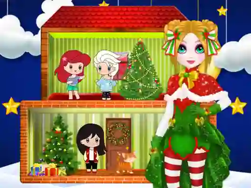 Laro Christmas Puppet Princess House online