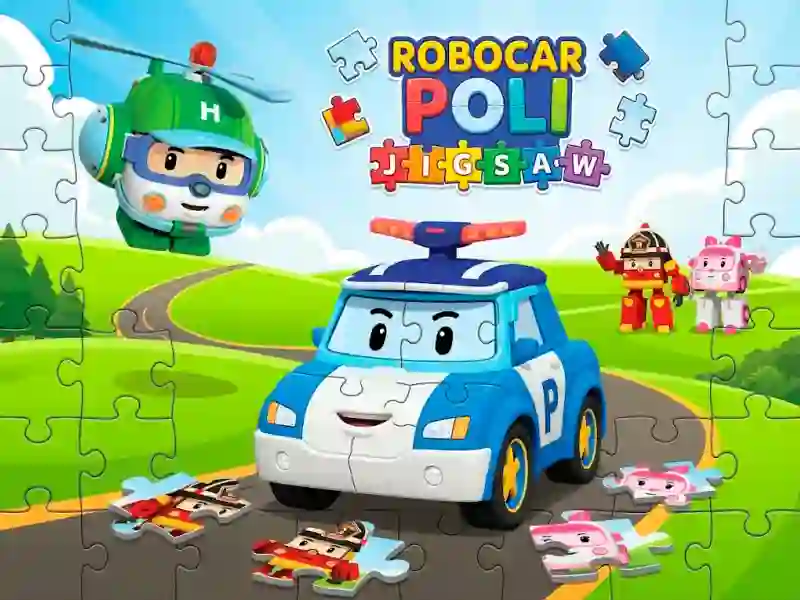Laro Robocar Poli Jigsaw online