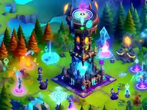 Laro 2D Fantasy Tower Defence online