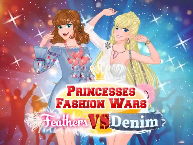 Laro Princesses Fashion Wars Feathers VS Denim online