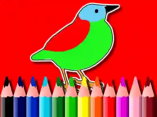 Laro Back To School: Birds Coloring Book online