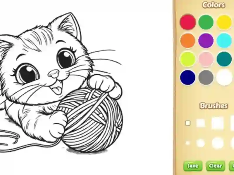 Laro Cat Coloring Book online