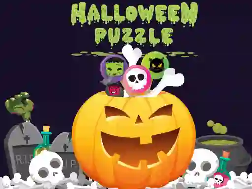 Laro Halloween Puzzle online