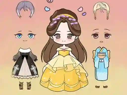 Laro Vivi Doll Dress Up online