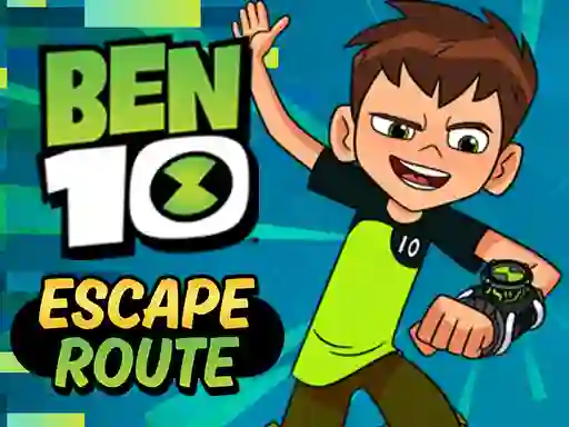 Laro Ben 10 Escape Route online