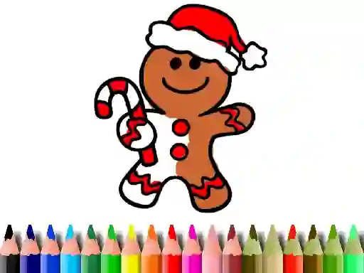 Laro Back To School: Christmas Cookies Coloring online