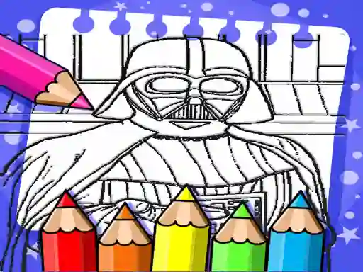 Laro Darth Vader Coloring Book online