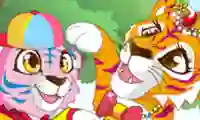 Laro Mommy and Baby Tiger online