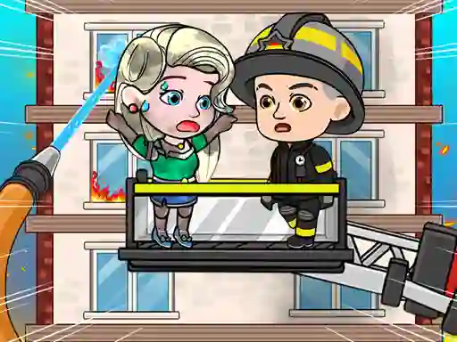 Laro My Fire Station World online