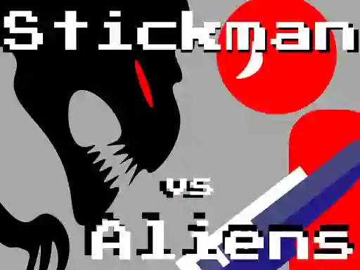 Laro Stickman vs Aliens online