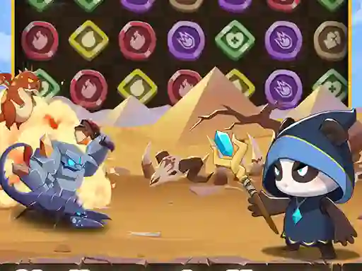 Laro Legend of Panda Match 3 & Battle online