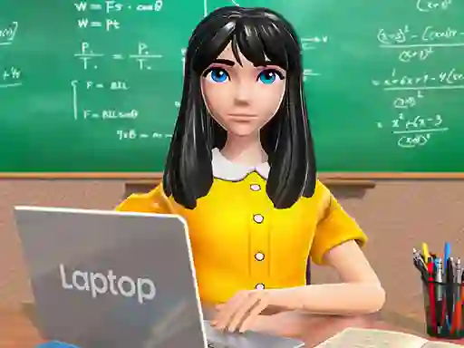 Laro School Teacher Game School Day online