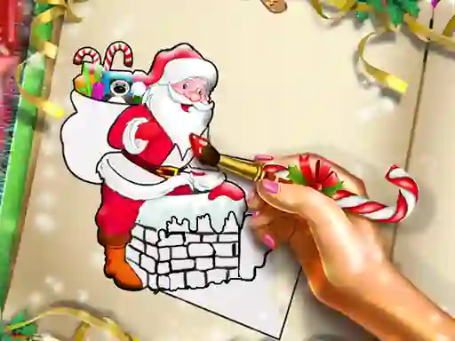 Laro Santa Christmas Coloring online