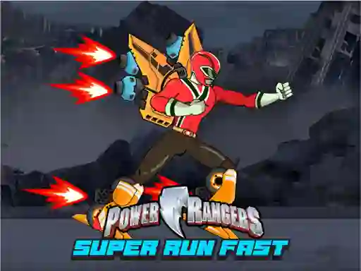 Laro Power Rangers Super Run Fast online