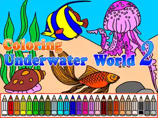 Laro Сoloring Underwater World 2 online