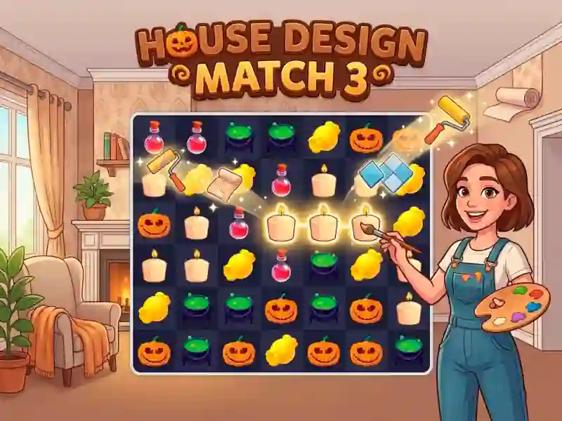 Laro House Design Match 3 online