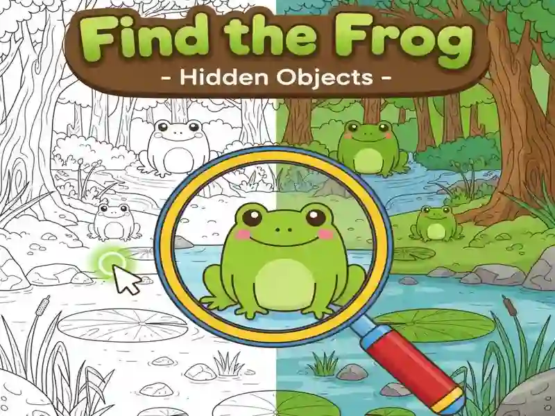 Laro Find the Frog Hidden Objects online