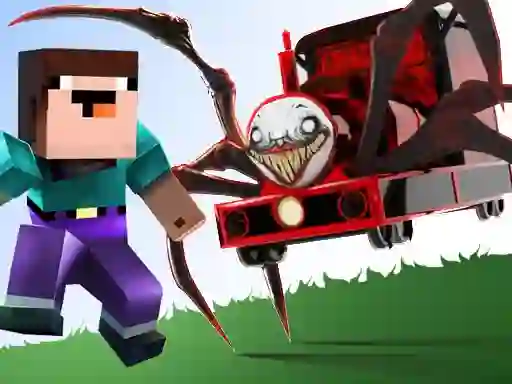 Laro Noob vs Spider Train online