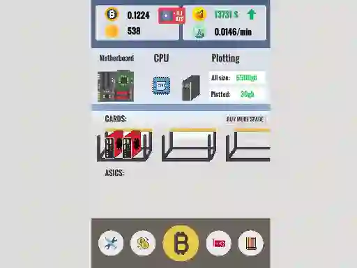 Laro Bitcoin Clicker online