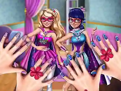 Laro Princess Superheroes: Beauty Salon online
