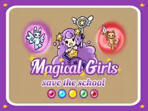 Laro Magical Girls Save the School online