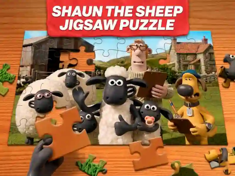 Laro Shaun the Sheep Jigsaw Puzzle online